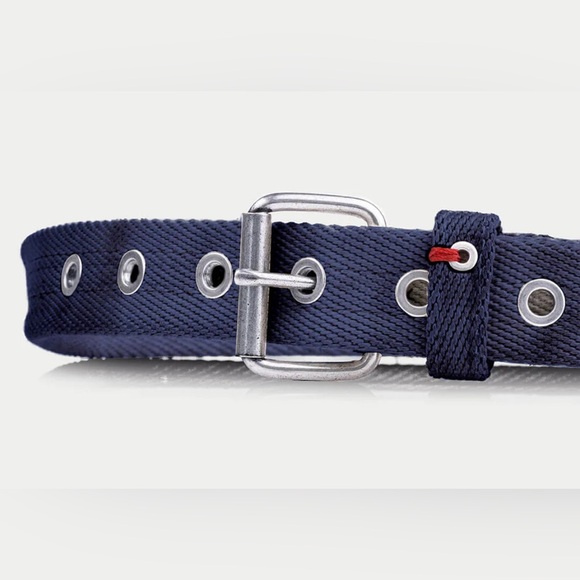 Filorosso Men’s Navy Limited Edition “The Stripes” 1776 Belt, size L see chart - Picture 5 of 13